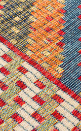 NOMAD NMD 10 RED  Yıkanabilir, Çift Taraflı Kullanıma Uygun Yumuşak Tuşeli Otantik Kilim