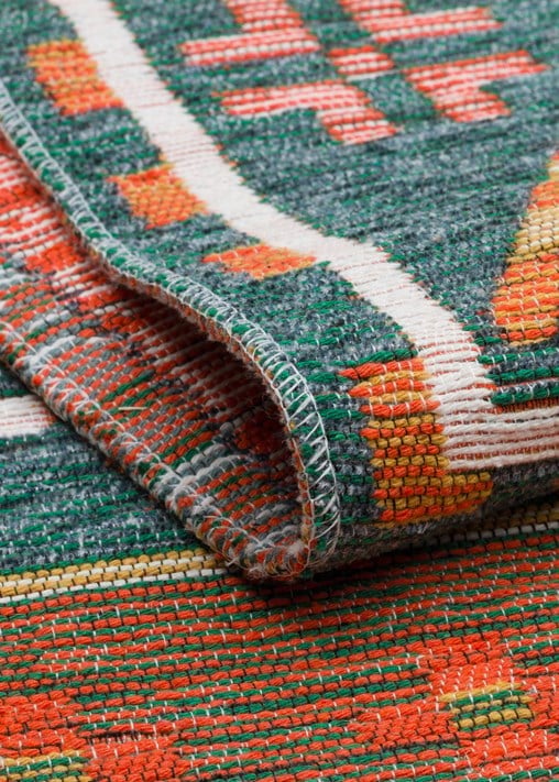 NOMAD NMD 14 AQUA MULTY  Yıkanabilir Çift Taraflı Kullanıma Uygun Yumuşak Tuşeli Otantik Kilim