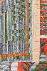 NOMAD NMD 14 AQUA MULTY  Yıkanabilir Çift Taraflı Kullanıma Uygun Yumuşak Tuşeli Otantik Kilim