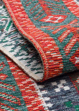 NOMAD NMD 16 NAVY  Yıkanabilir Çift Taraflı Kullanıma Uygun Yumuşak Tuşeli Otantik Kilim