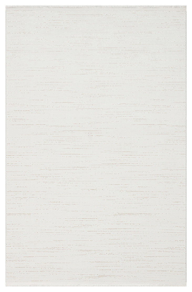 NORA NOR 01 BEIGE Hav Toz Vermez Yıkanabilir Kaymaz İnce Dokuma Modern Halı