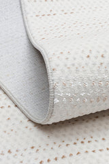 NORA NOR 01 BEIGE Hav Toz Vermez Yıkanabilir Kaymaz İnce Dokuma Modern Halı