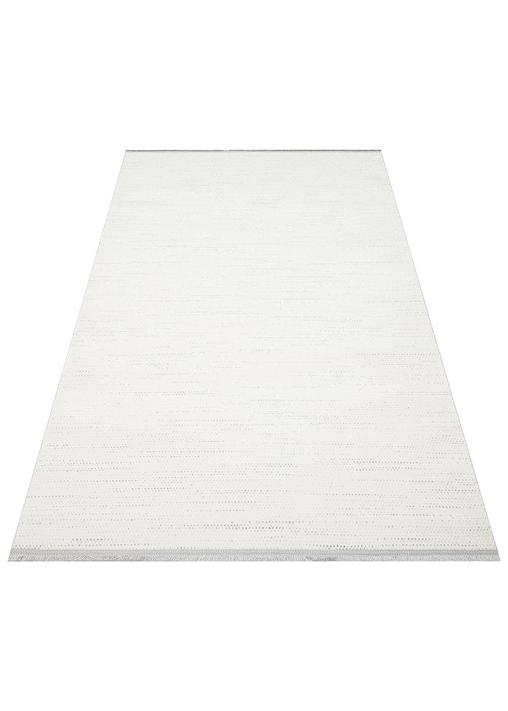 NORA NOR 01 SILVER Hav Toz Vermez Yıkanabilir Kaymaz İnce Dokuma Modern Halı