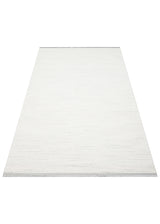 NORA NOR 01 SILVER Hav Toz Vermez Yıkanabilir Kaymaz İnce Dokuma Modern Halı