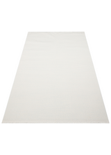 NORA NOR 01 WHITE Hav Toz Vermez Yıkanabilir Kaymaz İnce Dokuma Modern Halı