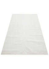 NORA NOR 01 WHITE Hav Toz Vermez Yıkanabilir Kaymaz İnce Dokuma Modern Halı