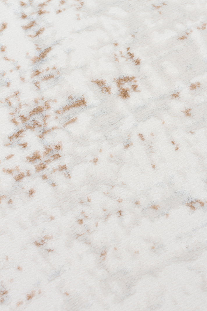 NORA NOR 02 BEIGE Hav Toz Vermez Yıkanabilir Kaymaz İnce Dokuma Modern Halı