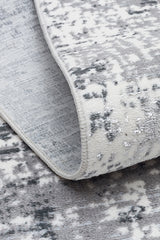 NORA NOR 02 GREY Hav Toz Vermez Yıkanabilir Kaymaz İnce Dokuma Modern Halı