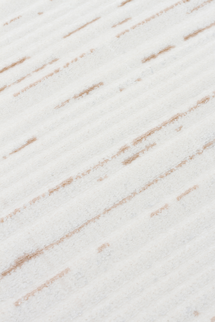 NORA NOR 03 BEIGE Hav Toz Vermez Yıkanabilir Kaymaz İnce Dokuma Modern Halı