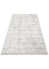 NORA NOR 03 SILVER Hav Toz Vermez Yıkanabilir Kaymaz İnce Dokuma Modern Halı