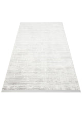 NORA NOR 03 SILVER Hav Toz Vermez Yıkanabilir Kaymaz İnce Dokuma Modern Halı