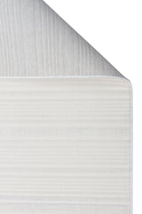 NORA NOR 03 WHITE Hav Toz Vermez Yıkanabilir Kaymaz İnce Dokuma Modern Halı