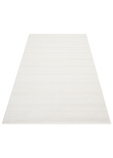 NORA NOR 03 WHITE Hav Toz Vermez Yıkanabilir Kaymaz İnce Dokuma Modern Halı