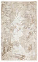 PADONA PDN 06 BEIGE GREY  Extra Yumuşak Dokulu Sık Dokuma Modern Desenlere Sahip Şık Salon Halısı