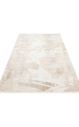 PADONA PDN 06 BEIGE GREY  Extra Yumuşak Dokulu Sık Dokuma Modern Desenlere Sahip Şık Salon Halısı