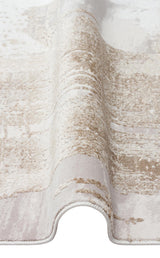 PADONA PDN 06 BEIGE GREY  Extra Yumuşak Dokulu Sık Dokuma Modern Desenlere Sahip Şık Salon Halısı