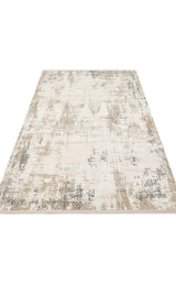 PADONA PDN 07 CREAM BEIGE  Extra Yumuşak Dokulu Sık Dokuma Modern Desenlere Sahip Şık Salon Halısı