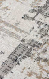 PADONA PDN 07 CREAM BEIGE  Extra Yumuşak Dokulu Sık Dokuma Modern Desenlere Sahip Şık Salon Halısı