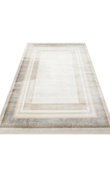 PADONA PDN 08 CREAM GREY  Extra Yumuşak Dokulu Sık Dokuma Modern Desenlere Sahip Şık Salon Halısı