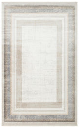 PADONA PDN 08 CREAM GREY  Extra Yumuşak Dokulu Sık Dokuma Modern Desenlere Sahip Şık Salon Halısı