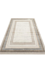 PADONA PDN 08 CREAM GREY  Extra Yumuşak Dokulu Sık Dokuma Modern Desenlere Sahip Şık Salon Halısı