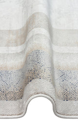 PADONA PDN 08 CREAM GREY  Extra Yumuşak Dokulu Sık Dokuma Modern Desenlere Sahip Şık Salon Halısı