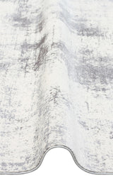 PASSAGE PLZ 01 CREAM GREY  Yumuşak Tuşeli Sık Dokuma Modern Halı