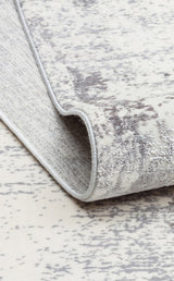 PASSAGE PLZ 01 CREAM GREY  Yumuşak Tuşeli Sık Dokuma Modern Halı