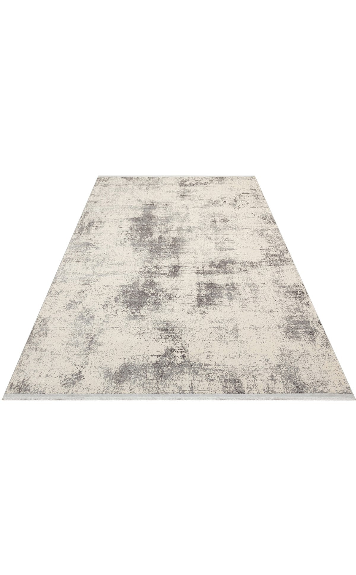 PASSAGE PLZ 01 CREAM GREY  Yumuşak Tuşeli Sık Dokuma Modern Halı