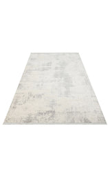 PASSAGE PLZ 01 CREAM GREY  Yumuşak Tuşeli Sık Dokuma Modern Halı