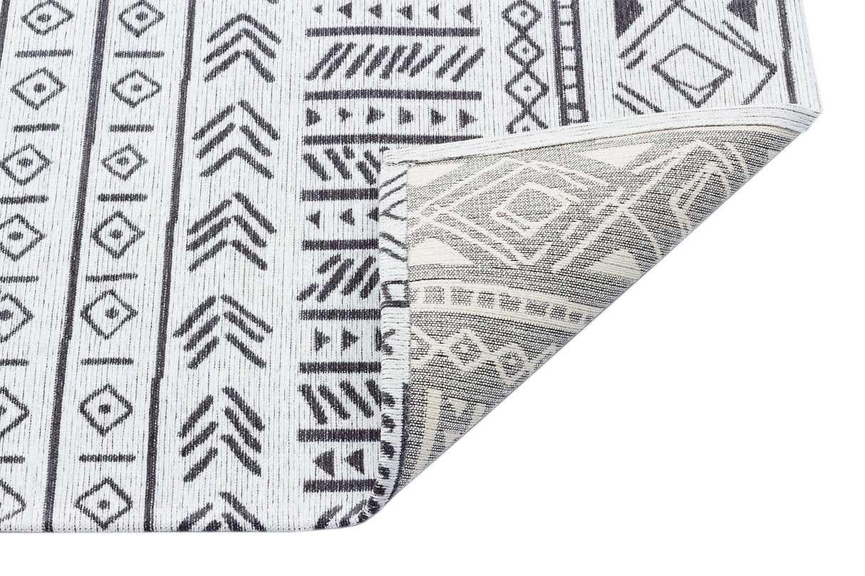 PALMA PM 02 GREY D.GREY  Hav Toz Vermez Modern Dokuma Kilim