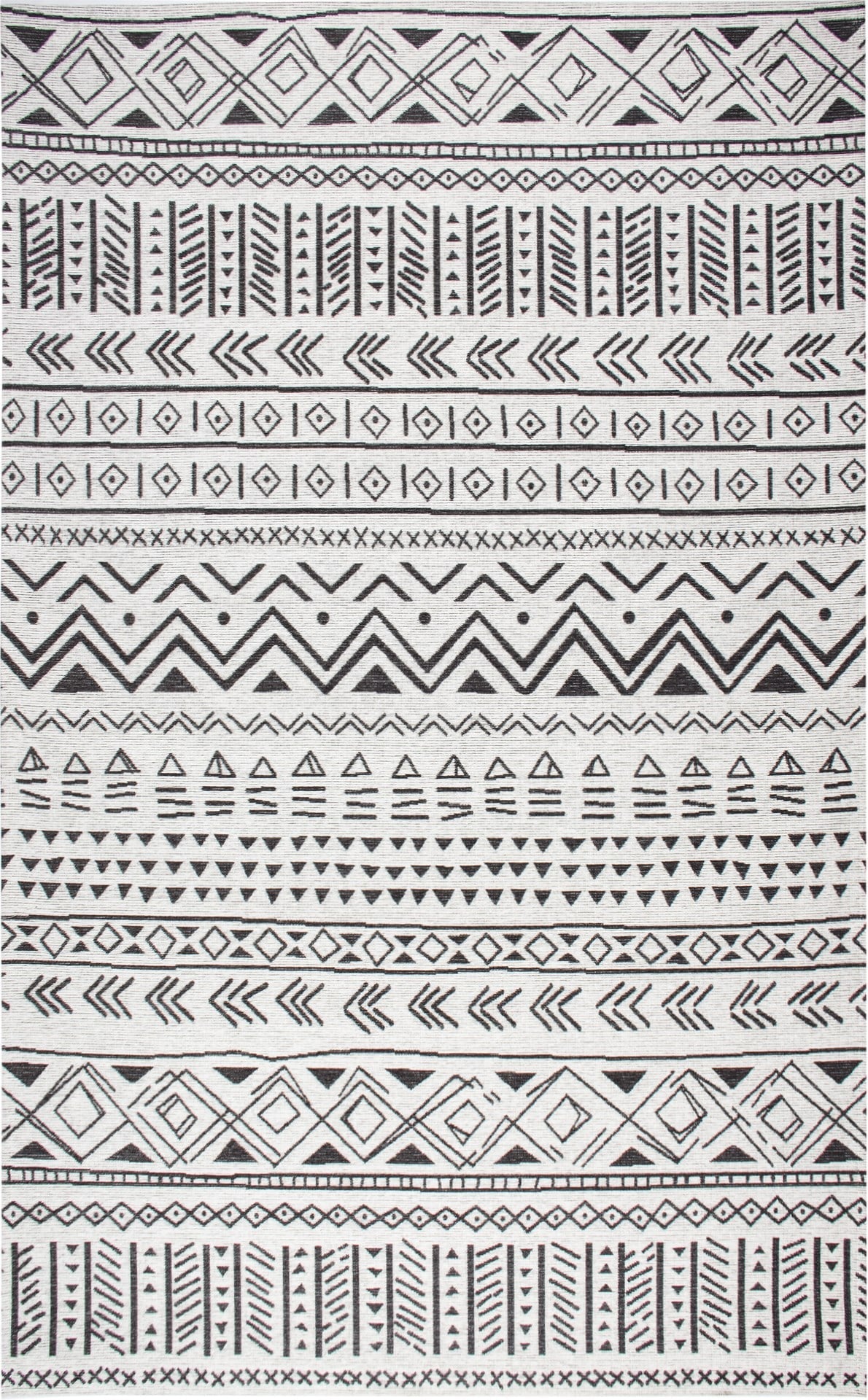 PALMA PM 02 GREY D.GREY  Hav Toz Vermez Modern Dokuma Kilim