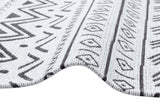 PALMA PM 02 GREY D.GREY  Hav Toz Vermez Modern Dokuma Kilim
