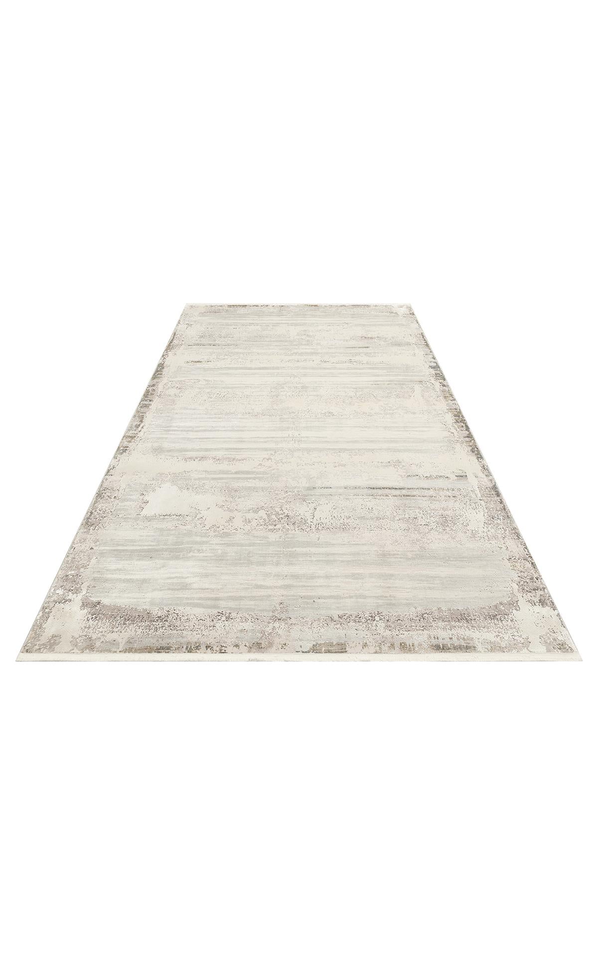 PALMIRA PLM 02 CREAM GREY  Yüksek Kaliteli Sık Dokuma Modern Salon Halısı