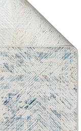 PALMIRA PLM 03 CREAM BLUE  Yüksek Kaliteli Sık Dokuma Modern Salon Halısı