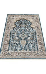 PALMIRA SECCADE PLM SCD 01 GREY BLUE  Yüksek Kaliteli Sık Dokuma Modern Seccade