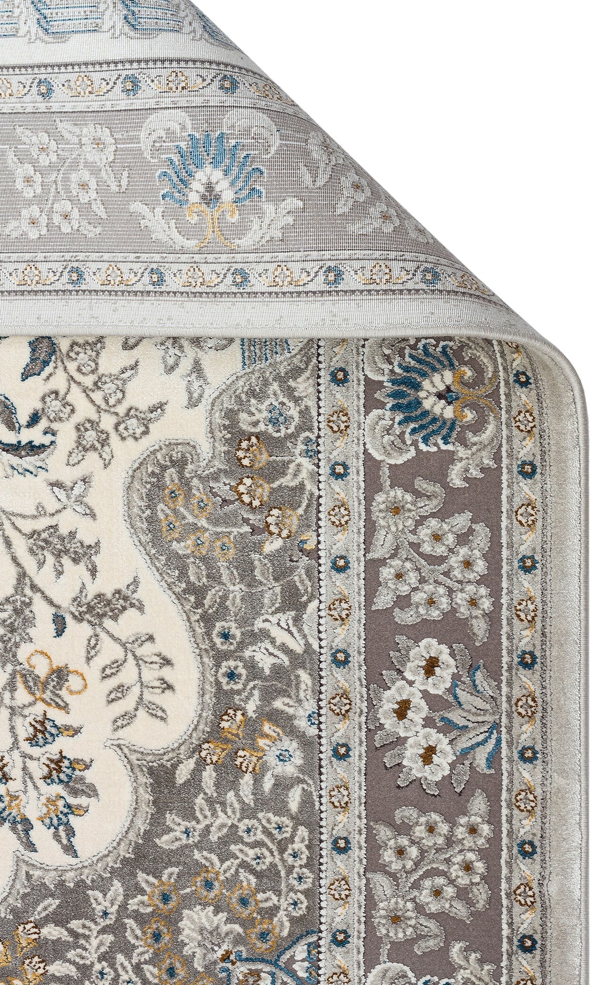 PALMIRA SECCADE PLM SCD 01 GREY WHITE  Yüksek Kaliteli Sık Dokuma Modern Seccade