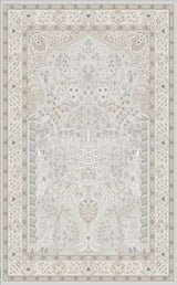 PALMIRA SECCADE PLM SCD 01 L.GREY CREAM  Yüksek Kaliteli Sık Dokuma Modern Seccade