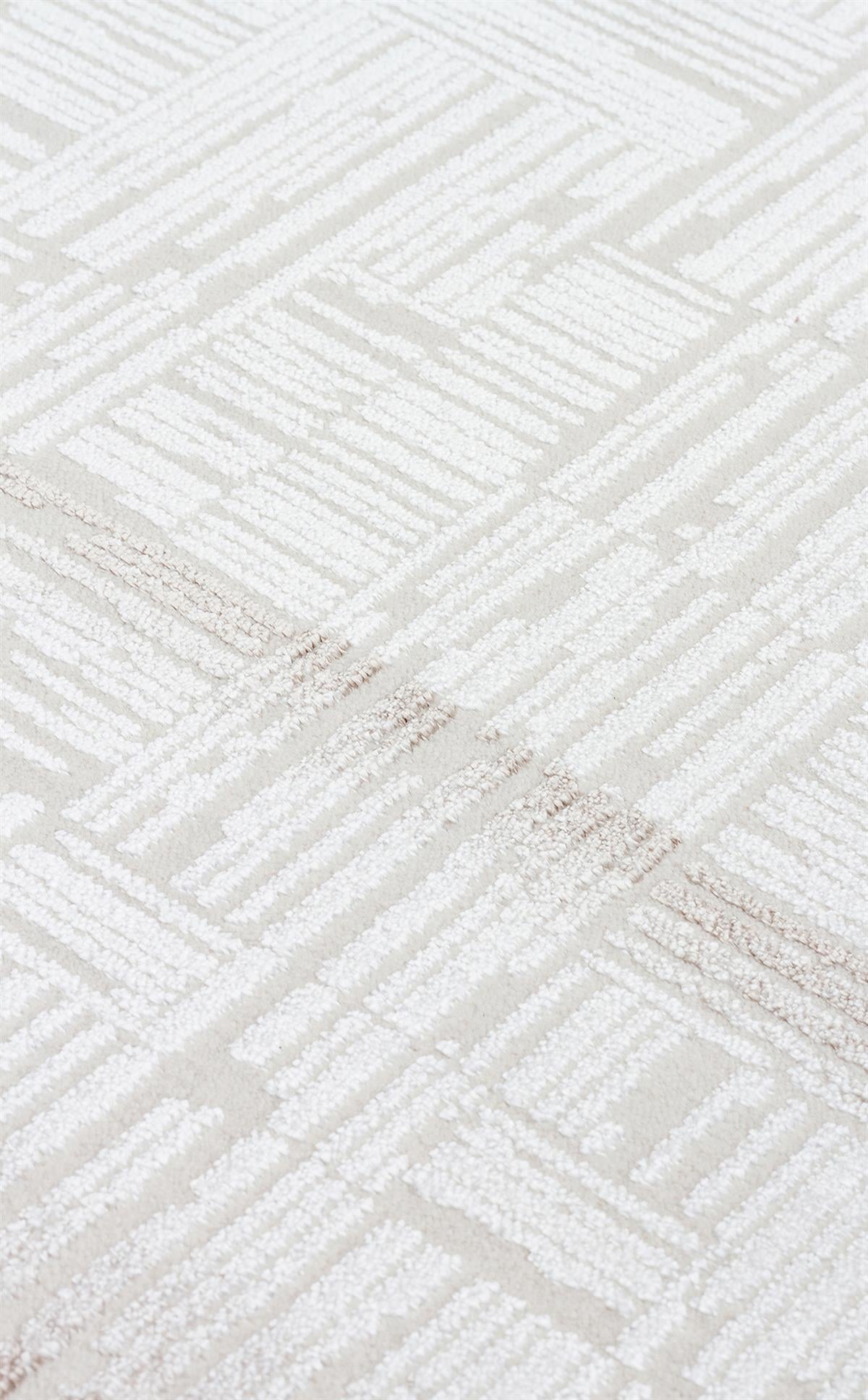 PARMA PAR 01 TERRA  Yüksek Alçak Dokulu Modern Desenlere Sahip Şık Makine Halısı