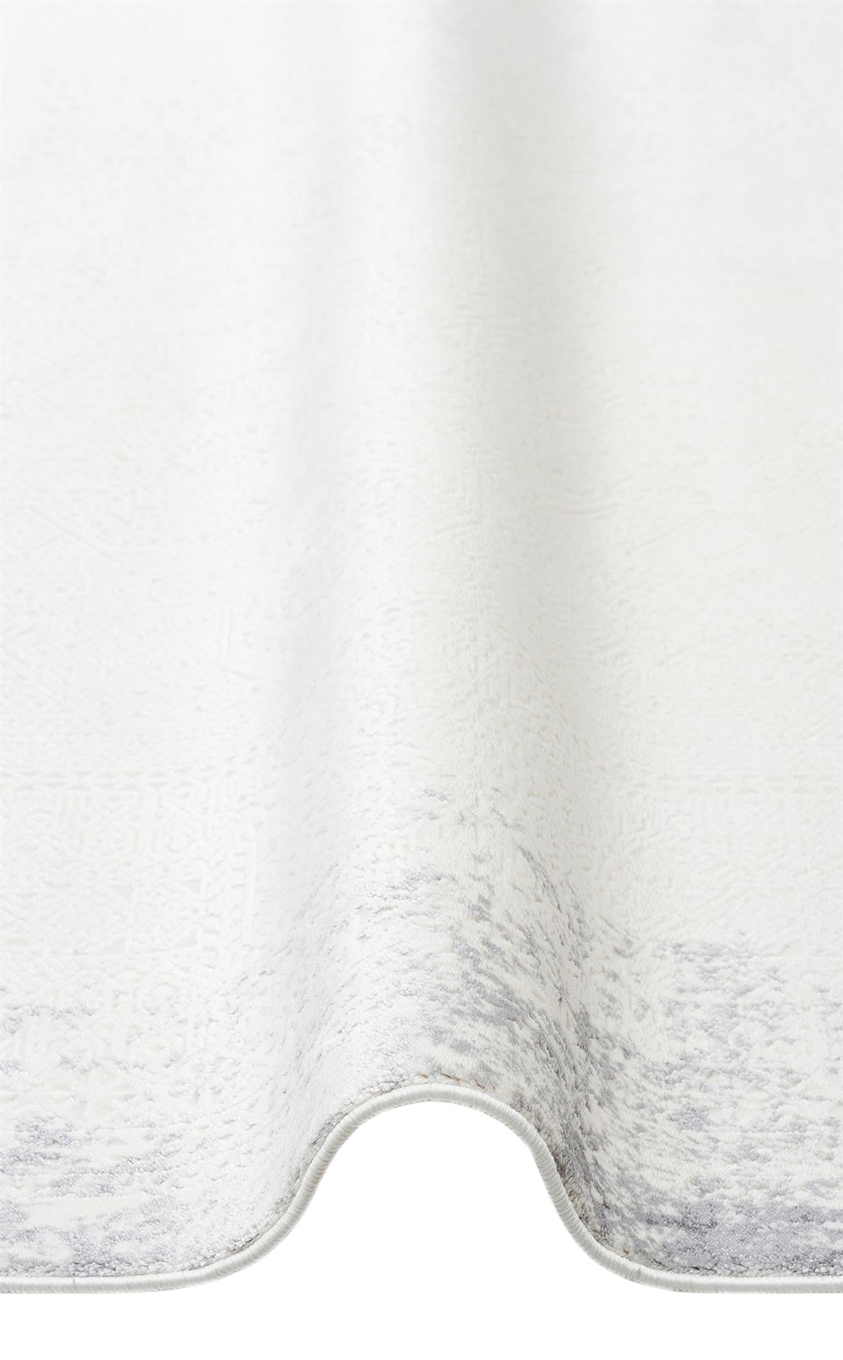 PASSAGE PLZ 03 CREAM GREY  Yumuşak Tuşeli Sık Dokuma Modern Halı