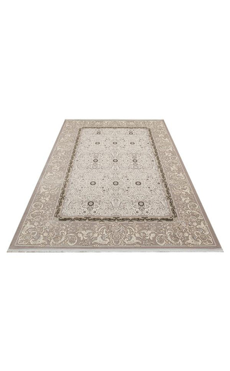 PASSAGE PLZ 04 CREAM VIZON  Yumuşak Tuşeli Sık Dokuma Modern Halı