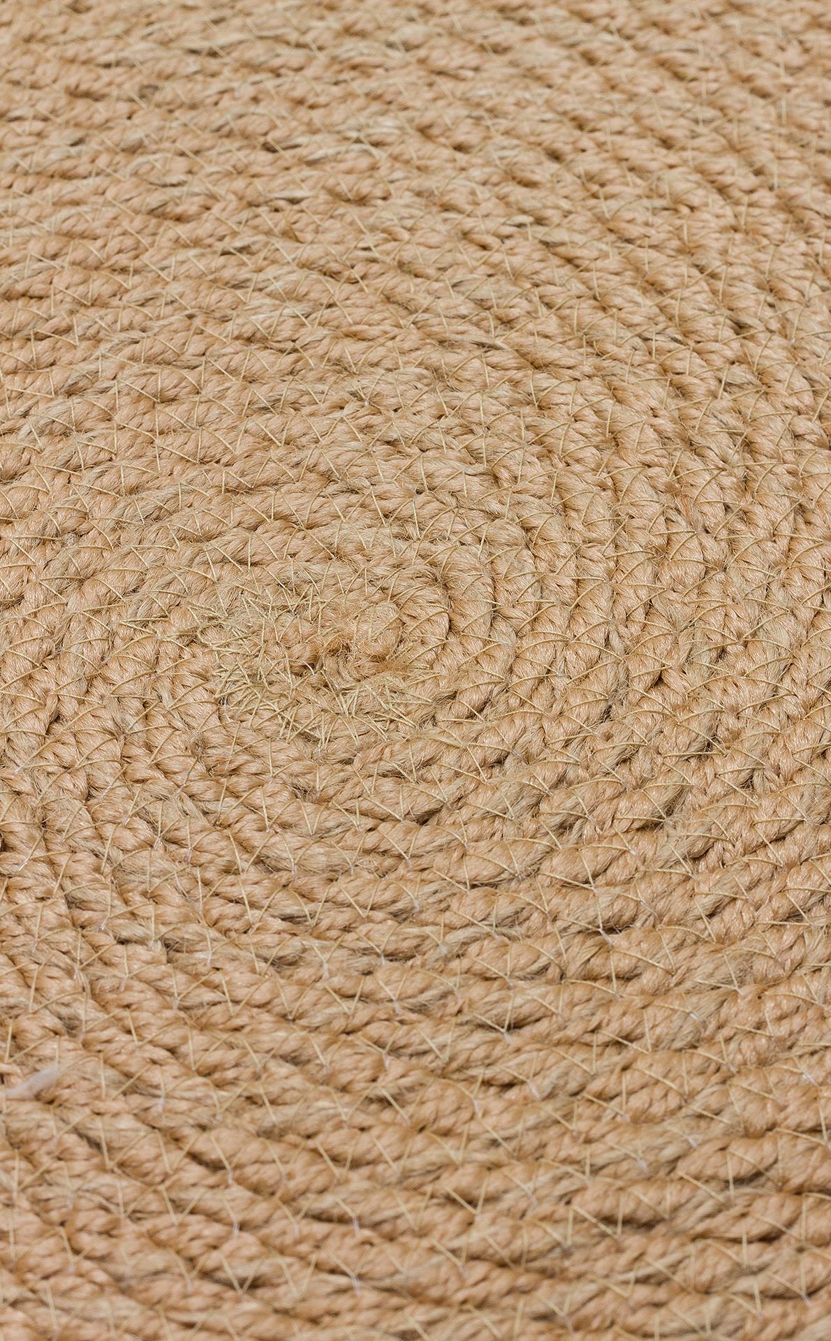 PATNA PTN 01 JUT NATURAL  Renkli Jüt Görünümlü Hasır Örgü Halı