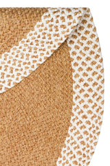PATNA PTN 19 NATURAL WHITE Q  Jüt Hasır Görünümlü Hav Toz Vermez Örgü Halı