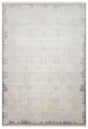 PERA PERA 01 GREY  Yıkanabilir Modern Desenli Kaymaz Tabanlı Akrilik Makine Halısı