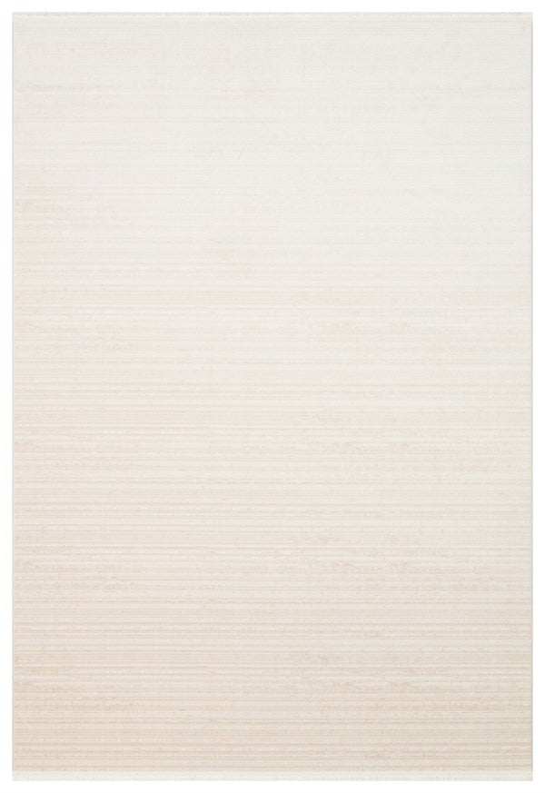 PERA PERA 02 BEIGE  Yıkanabilir Modern Desenli Kaymaz Tabanlı Akrilik Makine Halısı