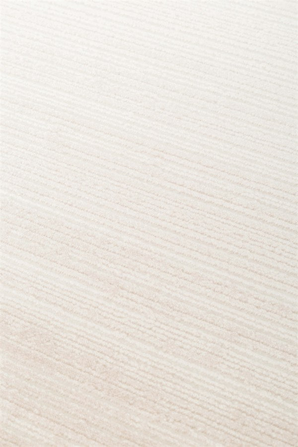 PERA PERA 02 BEIGE  Yıkanabilir Modern Desenli Kaymaz Tabanlı Akrilik Makine Halısı