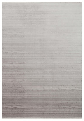 PERA PERA 02 D.GREY  Yıkanabilir Modern Desenli Kaymaz Tabanlı Akrilik Makine Halısı