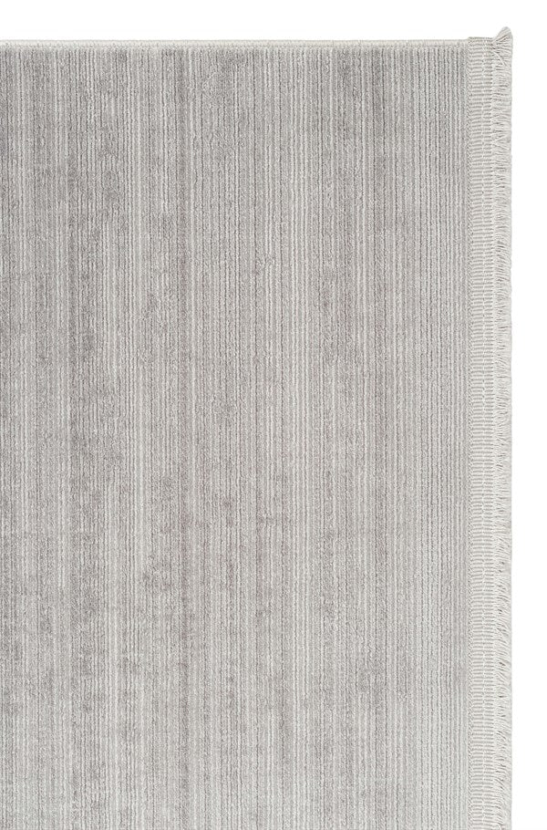 PERA PERA 02 D.GREY  Yıkanabilir Modern Desenli Kaymaz Tabanlı Akrilik Makine Halısı