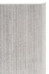PERA PERA 02 D.GREY  Yıkanabilir Modern Desenli Kaymaz Tabanlı Akrilik Makine Halısı