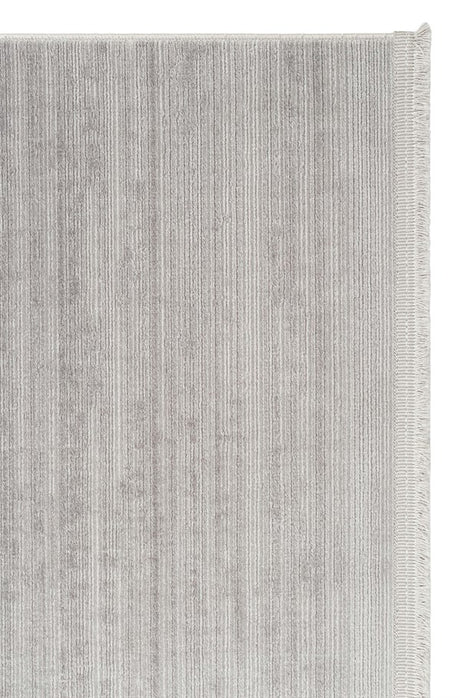 PERA PERA 02 D.GREY  Yıkanabilir Modern Desenli Kaymaz Tabanlı Akrilik Makine Halısı
